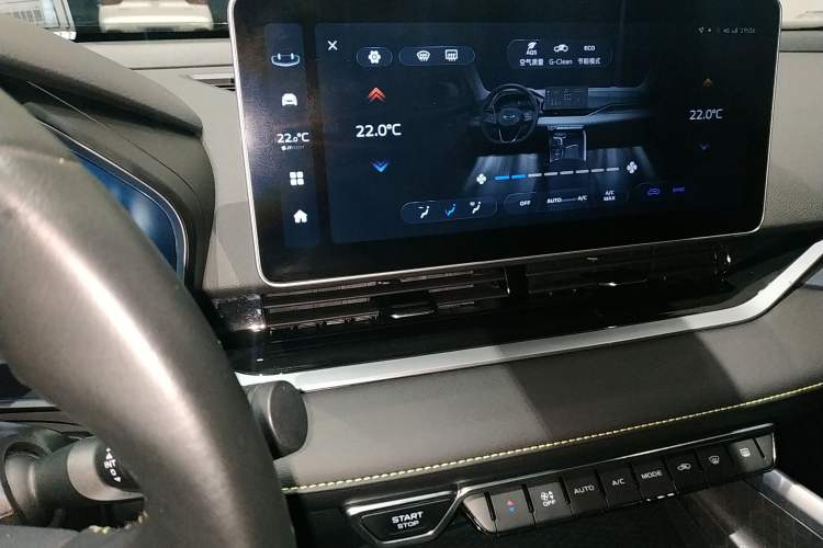 Used Geely Auto Preface 2023 1.5TD Kunlun Edition Audio And AC Panel
