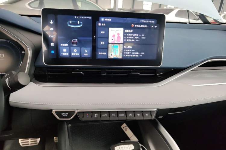 Used Geely Auto Preface 2023 2.0TD Prestige Version Audio And AC Panel