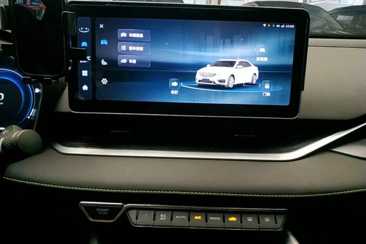 Used Geely Auto Preface 2023 1.5TD Kunlun Edition Audio And AC Panel