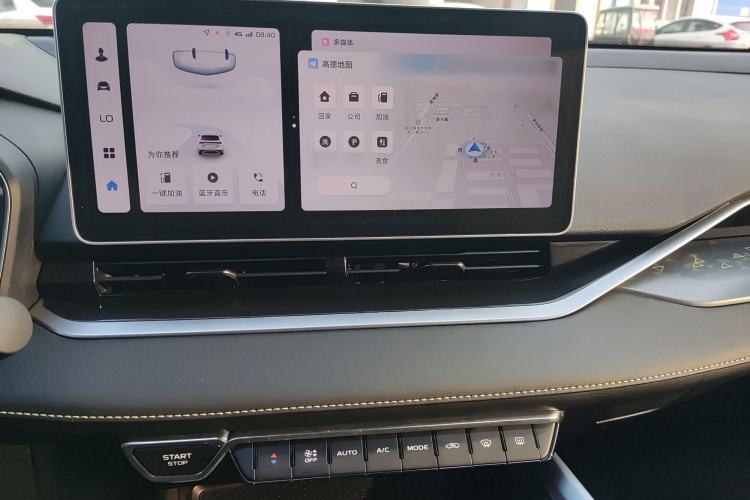 Used Geely Auto Preface 2023 1.5TD Kunlun Edition Audio And AC Panel