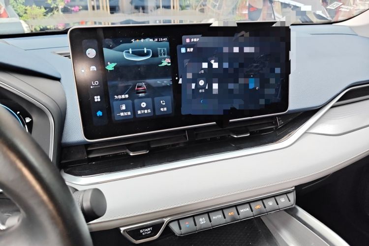 Used Geely Auto Preface 2023 2.0TD Prestige Version Audio And AC Panel