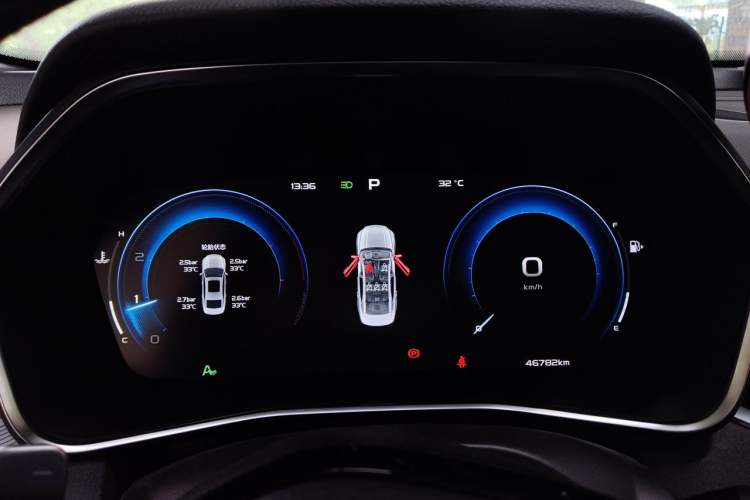 Used Geely Auto Preface 2023 2.0TD "Only This Verdant Green" Edition Instrument Cluster