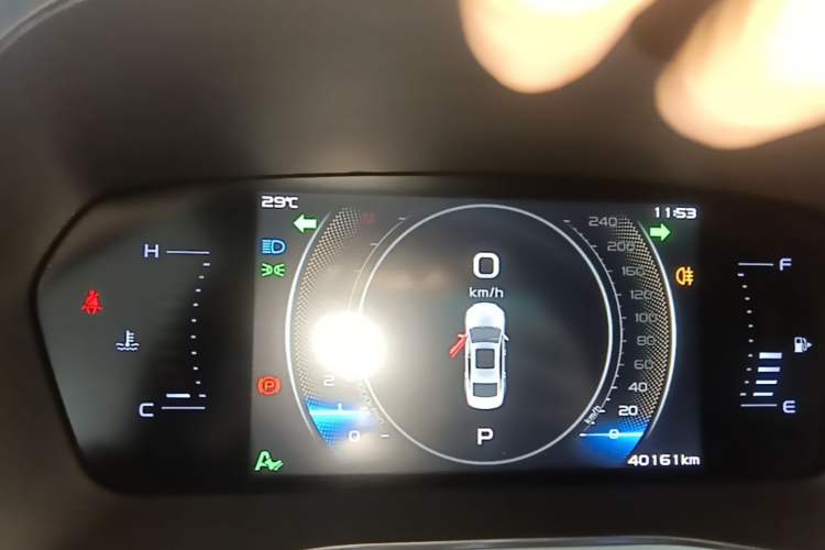 Used Geely Auto Preface 2023 2.0TD Luxury Version Instrument Cluster