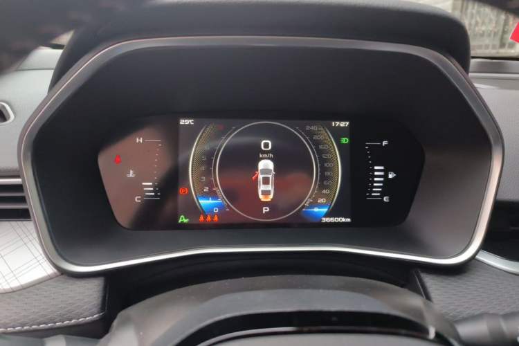 Used Geely Auto Preface 2023 2.0TD Luxury Version Instrument Cluster