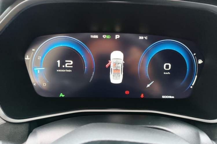 Used Geely Auto Preface 2023 2.0TD "Only This Verdant Green" Edition Instrument Cluster