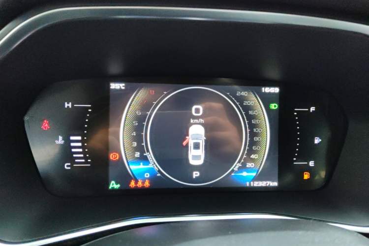 Used Geely Auto Preface 2023 2.0TD Luxury Version Instrument Cluster