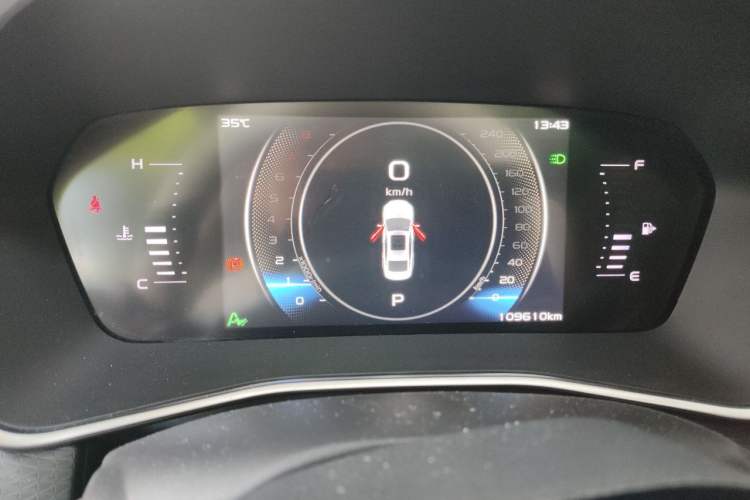 Used Geely Auto Preface 2023 2.0TD Luxury Version Instrument Cluster