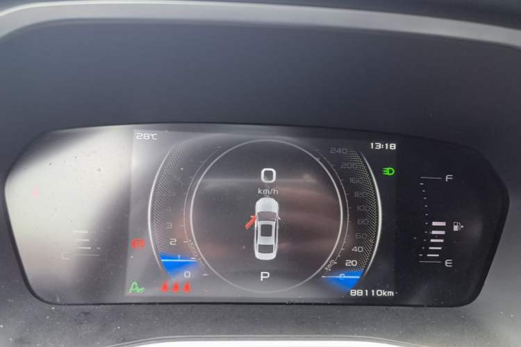 Used Geely Auto Preface 2023 2.0TD Luxury Version Instrument Cluster