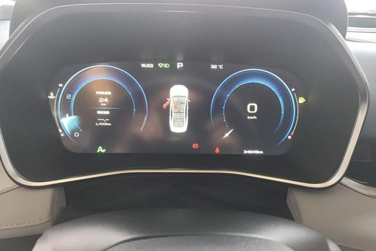 Used Geely Auto Preface 2023 2.0TD Prestige Version Instrument Cluster