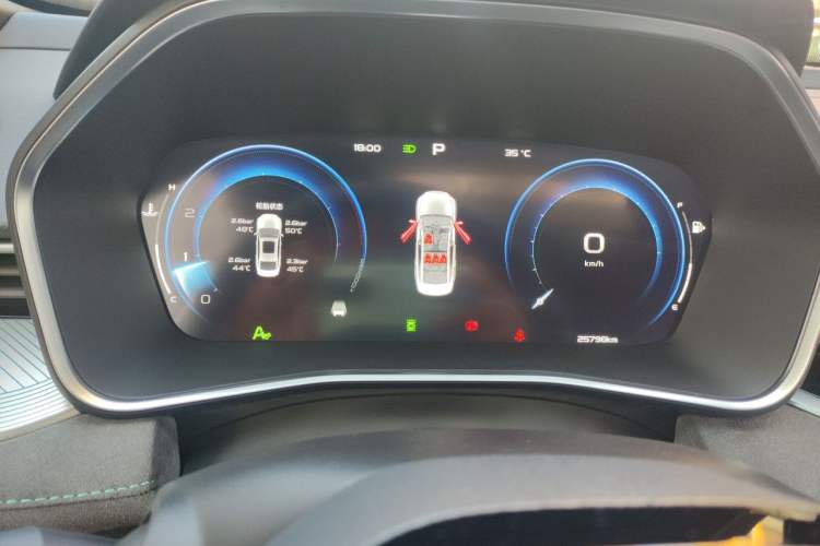 Used Geely Auto Preface 2023 2.0TD "Only This Verdant Green" Edition Instrument Cluster