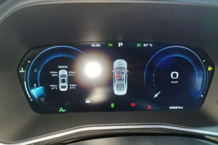 Used Geely Auto Preface 2023 2.0TD "Only This Verdant Green" Edition Instrument Cluster