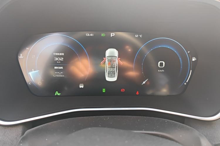 Used Geely Auto Preface 2023 2.0TD "Only This Verdant Green" Edition Instrument Cluster