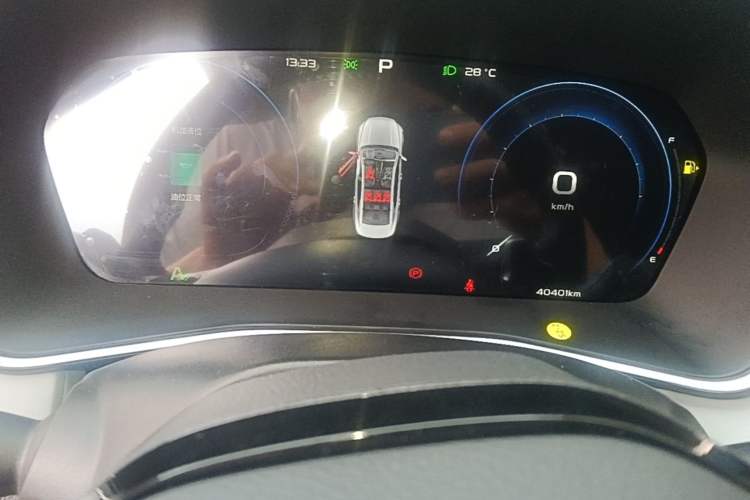 Used Geely Auto Preface 2023 2.0TD Prestige Version Instrument Cluster