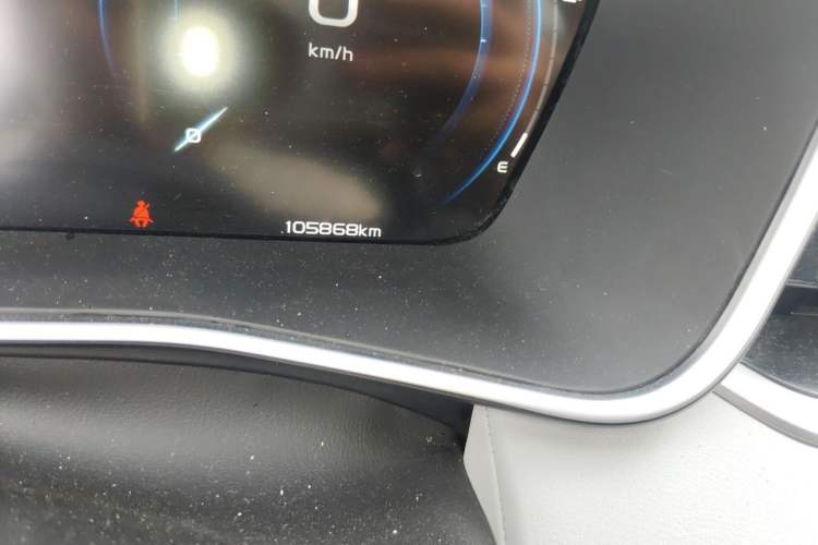 Used Geely Auto Preface 2023 2.0TD Prestige Version Odometer Close Up