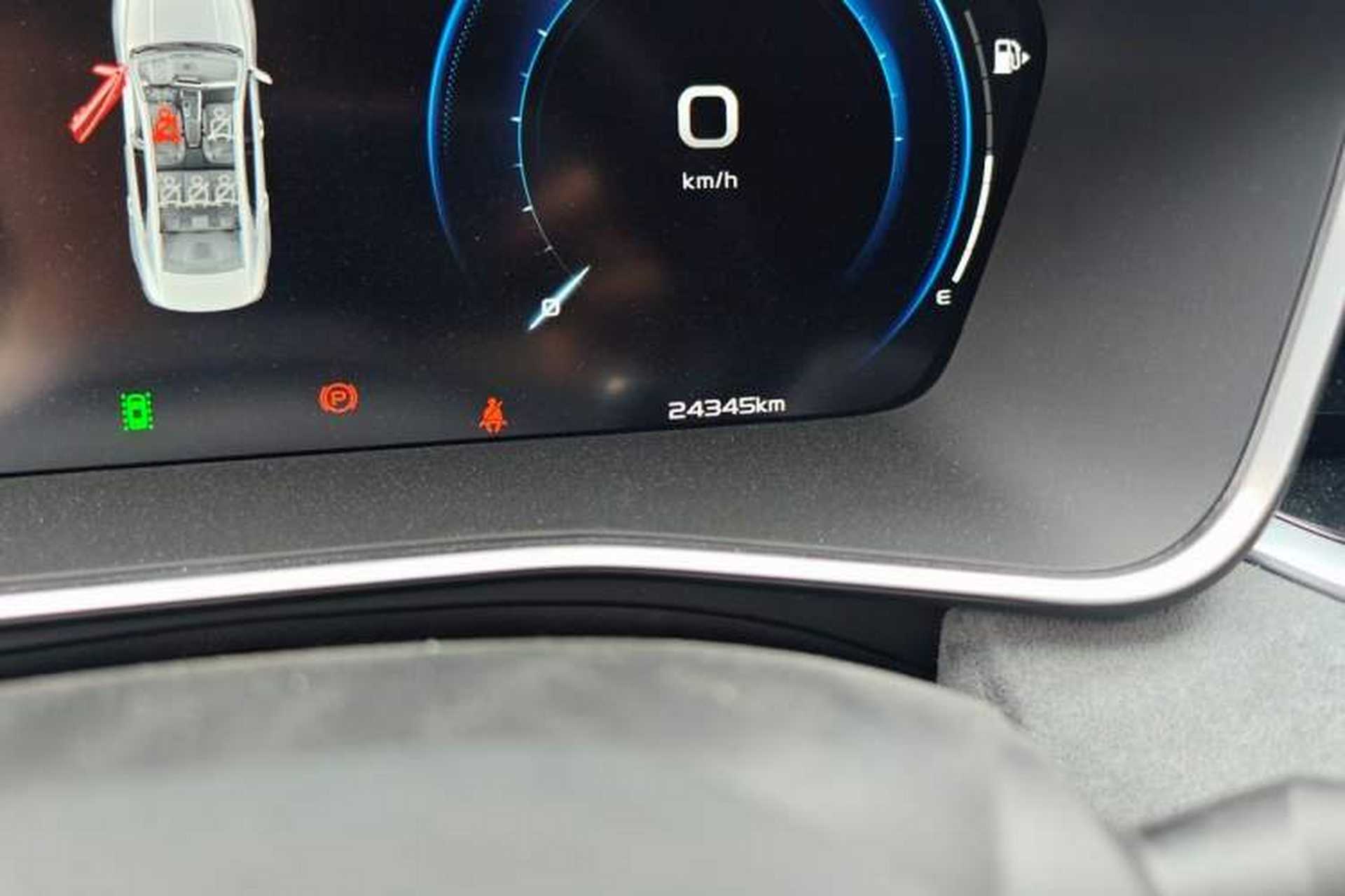 Used Geely Auto Preface 2023 2.0TD "Only This Verdant Green" Edition Odometer Close Up