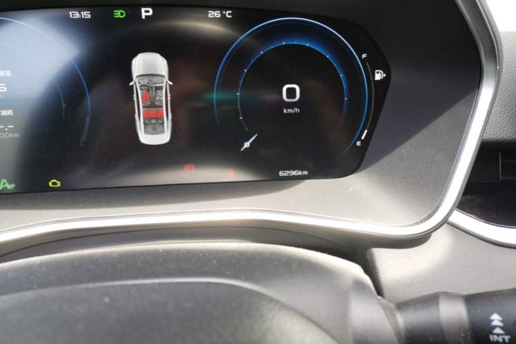 Used Geely Auto Preface 2023 1.5TD Kunlun Edition Odometer Close Up