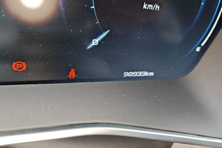 Used Geely Auto Preface 2023 2.0TD Prestige Version Odometer Close Up
