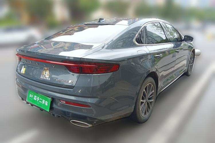Used Geely Auto Preface 2023 2.0TD Luxury Version Rear Right 45 Deg