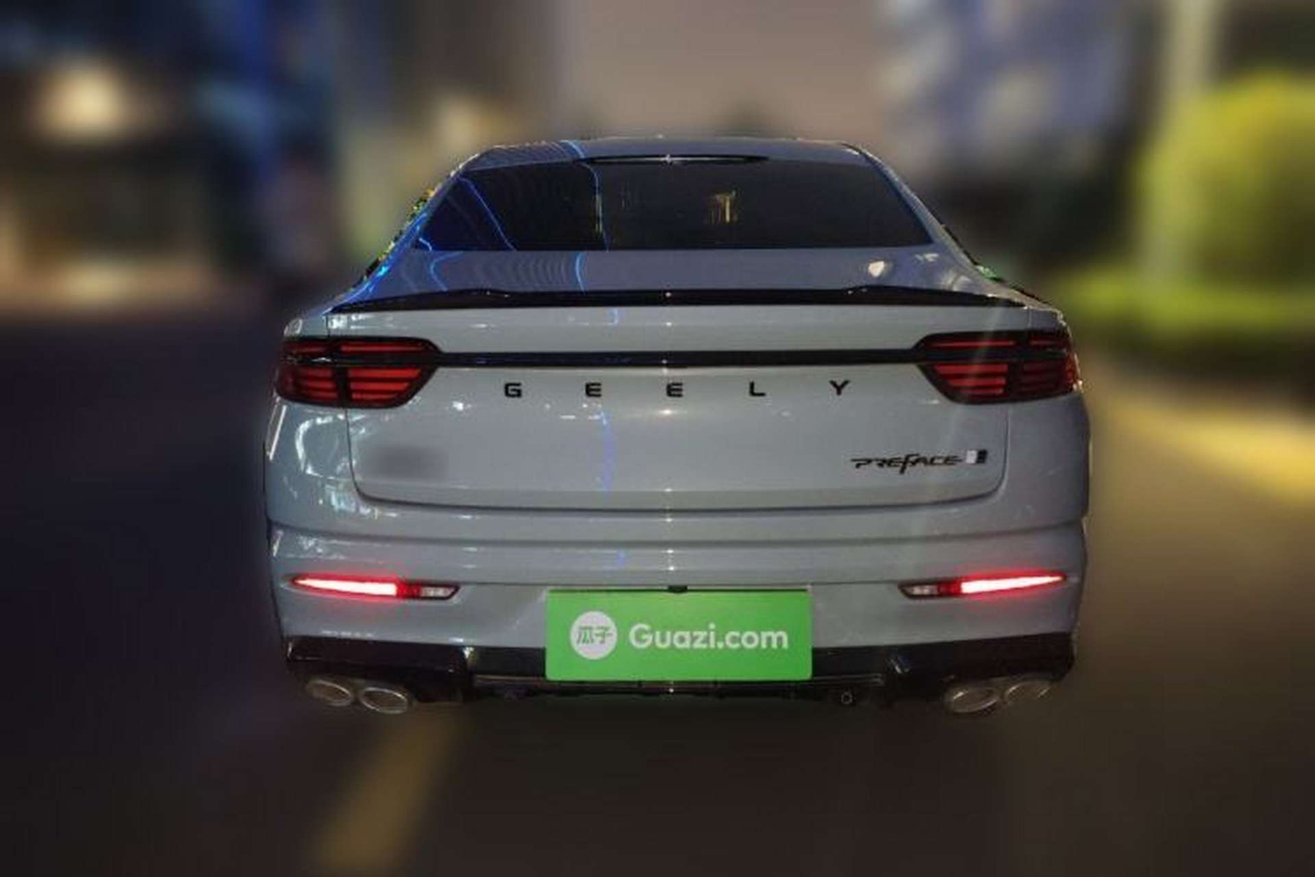 Used Geely Auto Preface 2023 2.0TD "Only This Verdant Green" Edition Rear