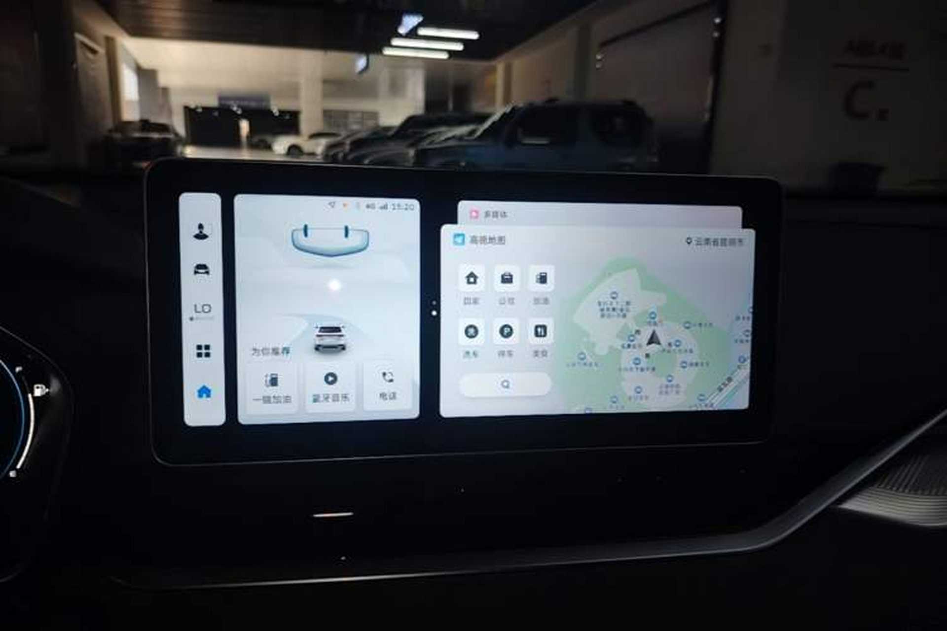 Used Geely Auto Preface 2023 2.0TD "Only This Verdant Green" Edition Audio And AC Panel