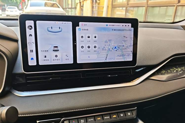 Used Geely Auto Preface 2023 1.5TD Fuyao Version Audio And AC Panel