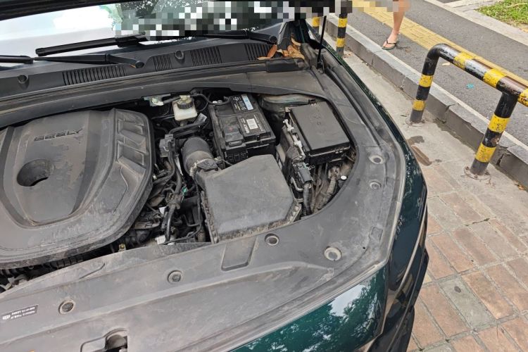 Used Geely Auto Preface 2023 2.0TD "Only This Verdant Green" Edition Engine Bay Left