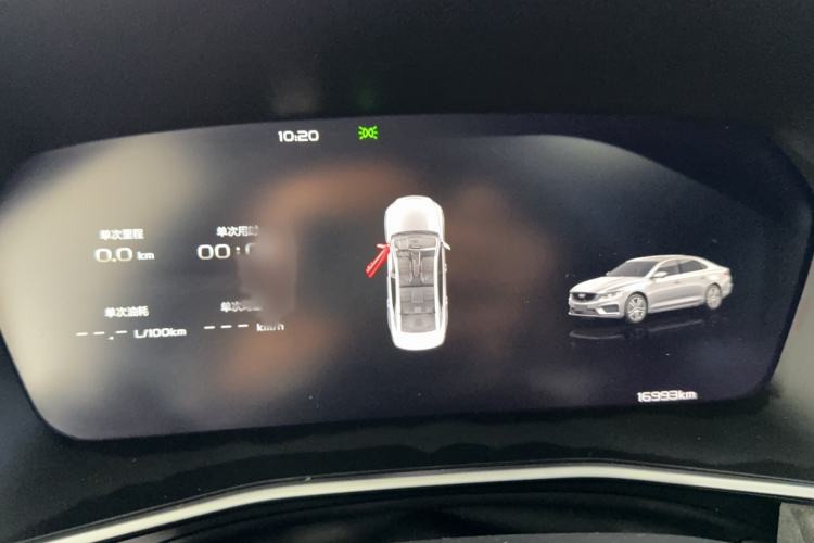 Used Geely Auto Preface 2023 2.0TD "Only This Verdant Green" Edition Instrument Cluster