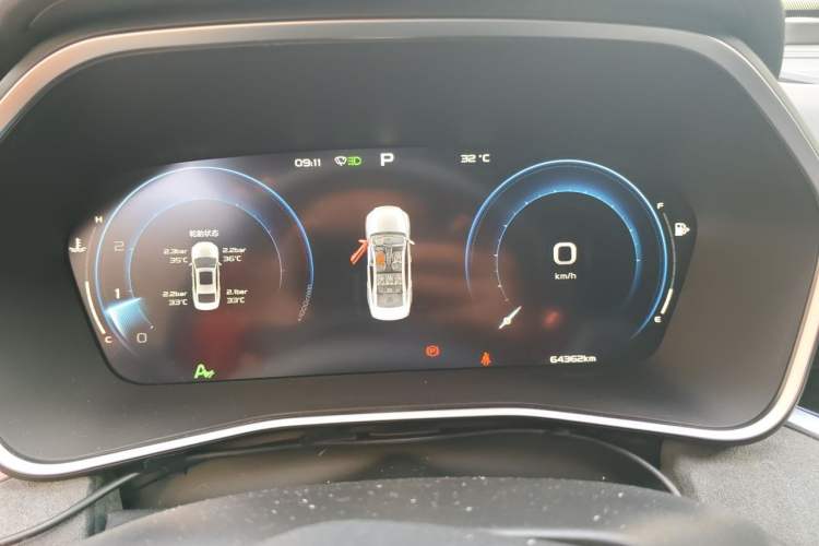 Used Geely Auto Preface 2023 2.0TD "Only This Verdant Green" Edition Instrument Cluster
