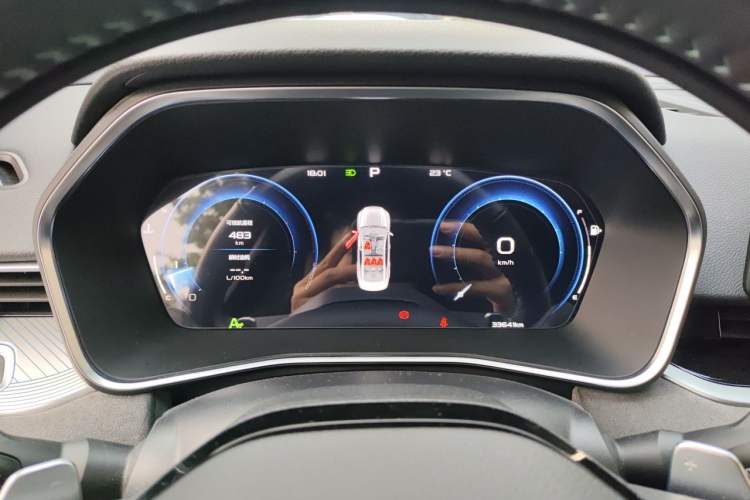 Used Geely Auto Preface 2023 2.0TD "Only This Verdant Green" Edition Instrument Cluster