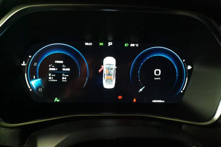 Used Geely Auto Preface 2023 2.0TD "Only This Verdant Green" Edition Instrument Cluster