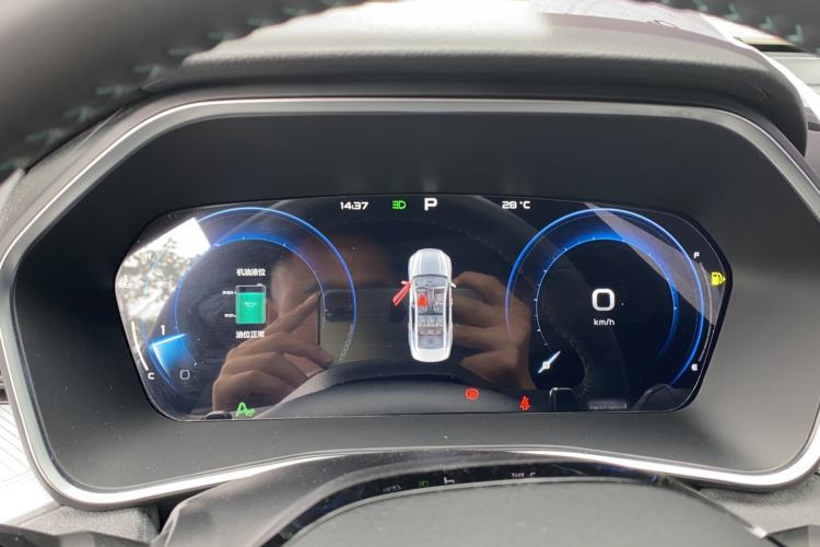 Used Geely Auto Preface 2023 2.0TD "Only This Verdant Green" Edition Instrument Cluster