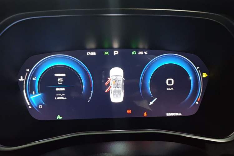 Used Geely Auto Preface 2023 2.0TD "Only This Verdant Green" Edition Instrument Cluster