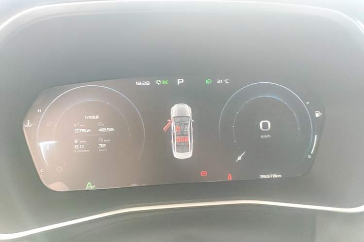 Used Geely Auto Preface 2023 2.0TD "Only This Verdant Green" Edition Instrument Cluster