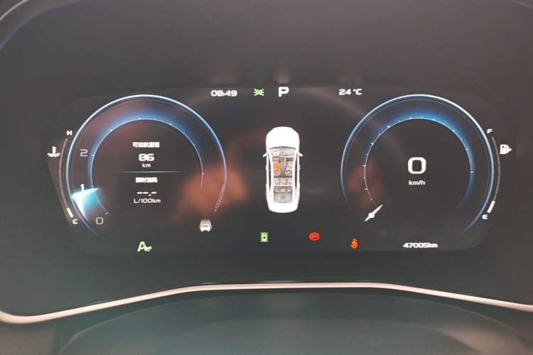 Used Geely Auto Preface 2023 2.0TD "Only This Verdant Green" Edition Instrument Cluster