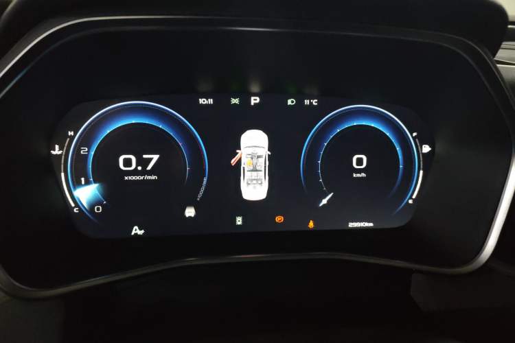 Used Geely Auto Preface 2023 2.0TD "Only This Verdant Green" Edition Instrument Cluster