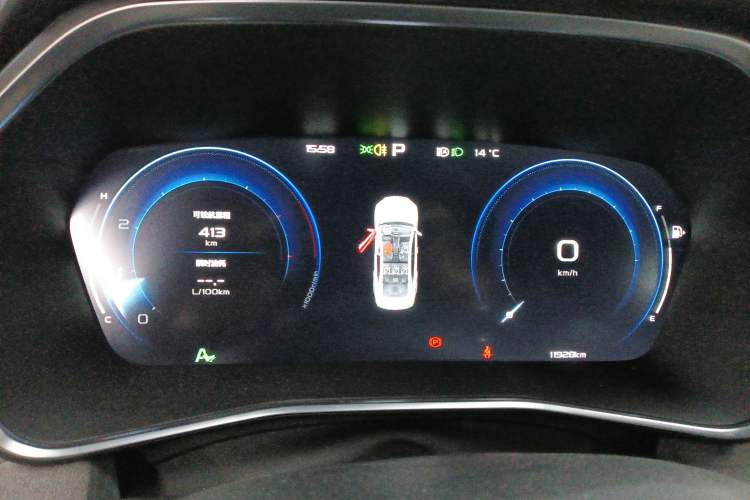 Used Geely Auto Preface 2023 2.0TD "Only This Verdant Green" Edition Instrument Cluster