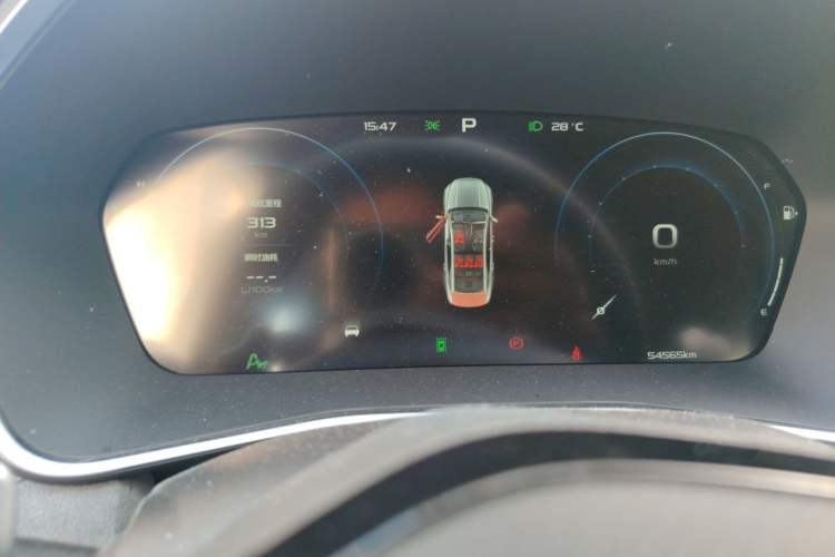 Used Geely Auto Preface 2023 2.0TD "Only This Verdant Green" Edition Instrument Cluster