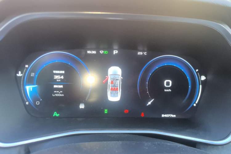 Used Geely Auto Preface 2023 2.0TD "Only This Verdant Green" Edition Instrument Cluster