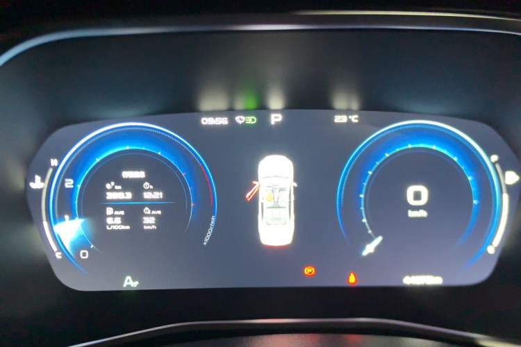 Used Geely Auto Preface 2023 2.0TD "Only This Verdant Green" Edition Instrument Cluster