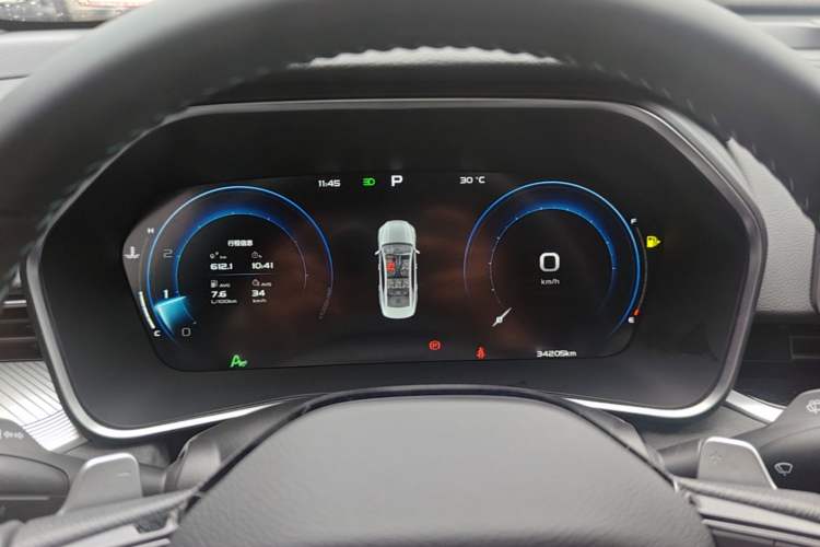 Used Geely Auto Preface 2023 2.0TD "Only This Verdant Green" Edition Instrument Cluster