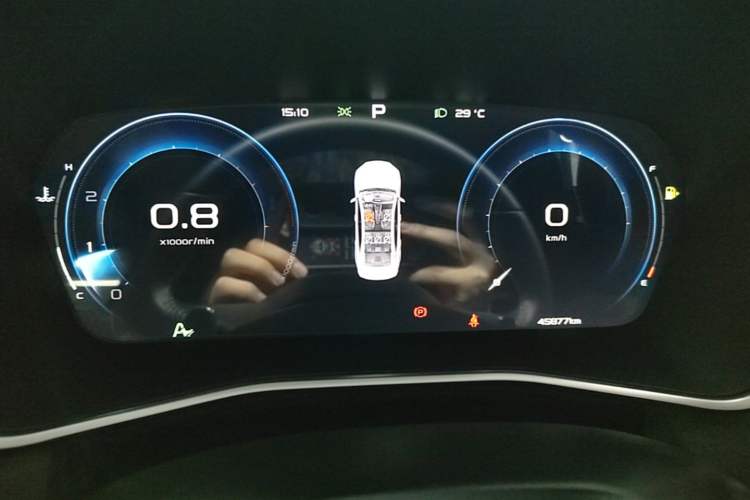 Used Geely Auto Preface 2023 2.0TD "Only This Verdant Green" Edition Instrument Cluster