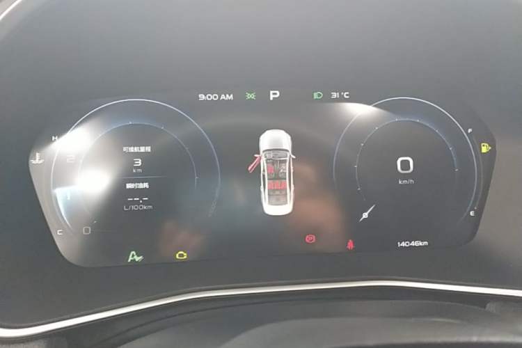 Used Geely Auto Preface 2023 2.0TD "Only This Verdant Green" Edition Instrument Cluster
