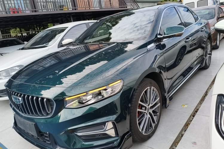 Używany Geely Auto Preface 2023 2.0TD "Only This Verdant Green" Edition Guazi used car, China used car export, Used car for sale, Used cars, Cheapest cars for sale