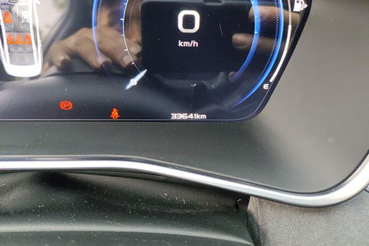 Used Geely Auto Preface 2023 2.0TD "Only This Verdant Green" Edition Odometer Close Up