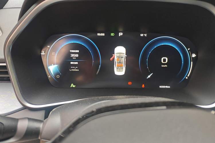 Used Geely Auto Preface 2023 1.5TD Kunlun Edition Odometer Close Up