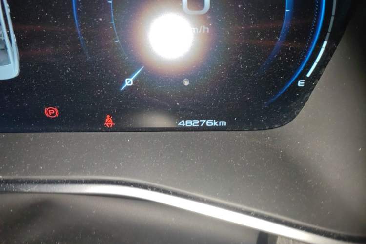 Used Geely Auto Preface 2023 2.0TD "Only This Verdant Green" Edition Odometer Close Up