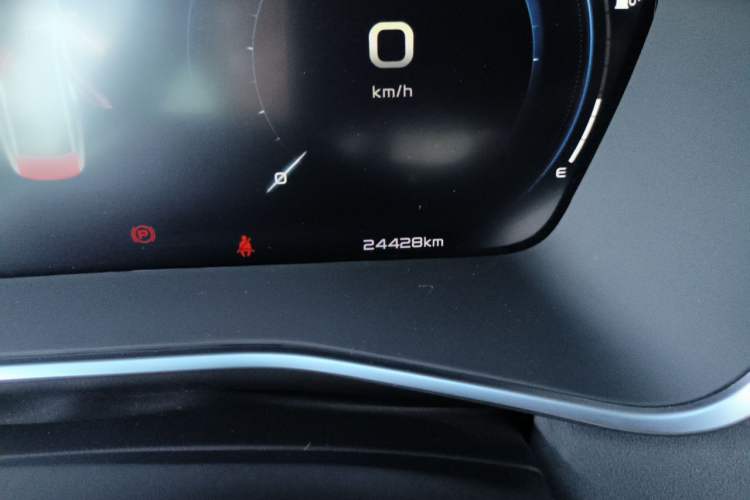 Used Geely Auto Preface 2023 2.0TD "Only This Verdant Green" Edition Odometer Close Up