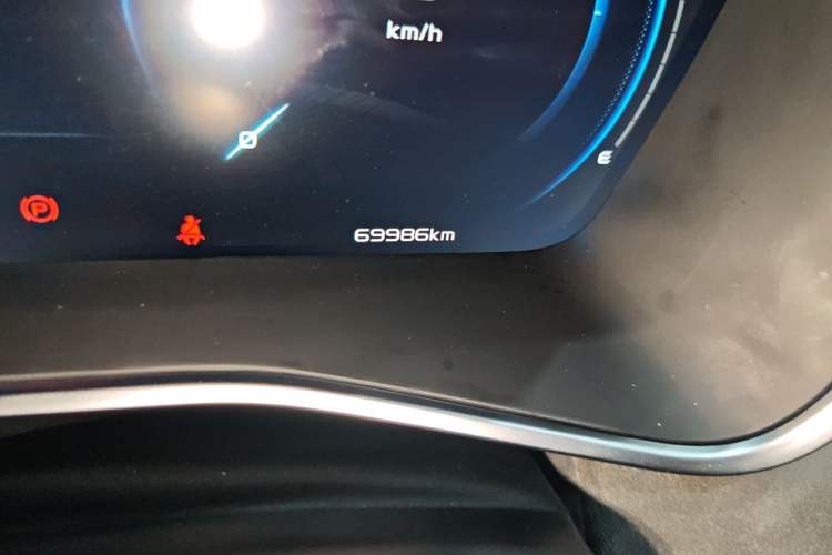 Used Geely Auto Preface 2023 2.0TD "Only This Verdant Green" Edition Odometer Close Up