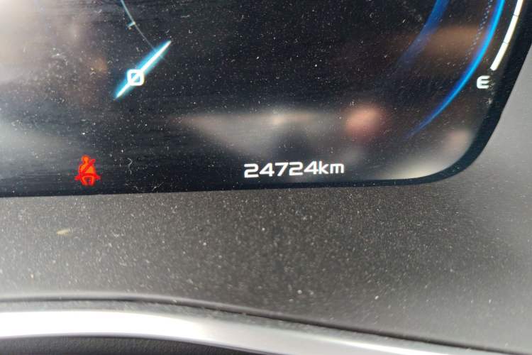 Used Geely Auto Preface 2023 2.0TD "Only This Verdant Green" Edition Odometer Close Up