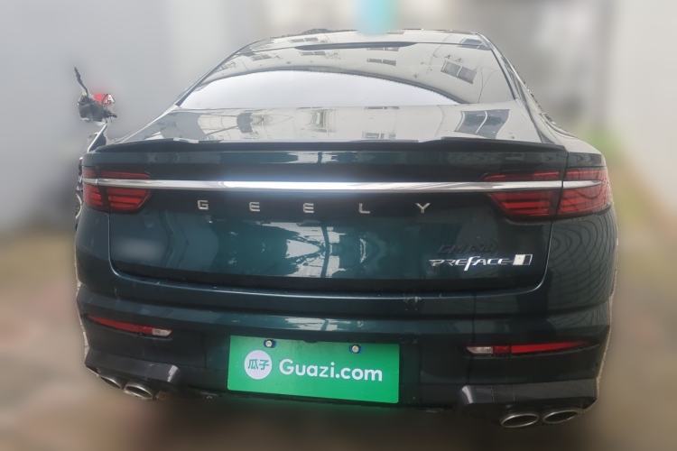 Used Geely Auto Preface 2023 2.0TD "Only This Verdant Green" Edition Rear
